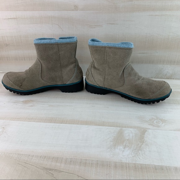 Sorel Taupe Waterproof Ankle Boots - Picture 4 of 12
